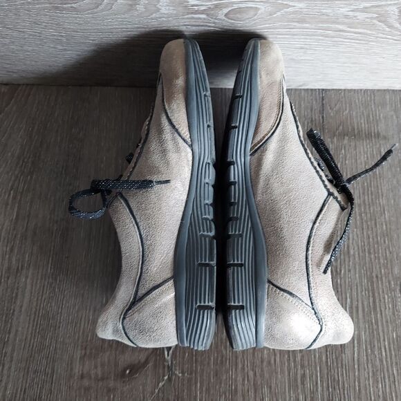 Mephisto Runoff Yael Air-Jet System Shimmer Leather Shoe Women 8 - Picture 7 of 10